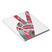 Handzeichen Notizblock (angewinkelt)