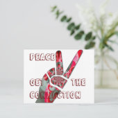 Handzeichen Postkarte (Stehend Vorderseite)