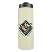 Handzeichen Thermosbecher (Vorderseite)