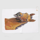 Handzeichnend kleines niedliches Handtuch (Horizontal)