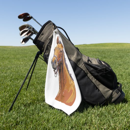 Handzeichnend kleines niedliches Handtuch (Gras)