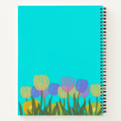 HandZeichnend Wasserfarbenschildkröten | Blau Notizblock (Rückseite)