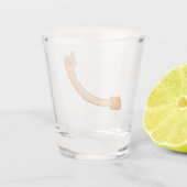 Handzeigeglas Schnapsglas (Rückseite)