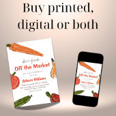 Handziehen frisch vom Brautparty des Marktes Einladung