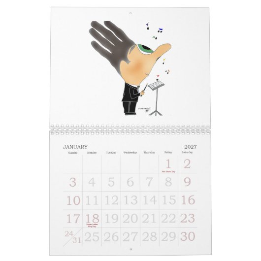 HANDzYMANS Kalender (Jan 2027)