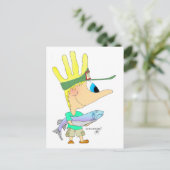 HANDzYMANS Postkarte (Stehend Vorderseite)