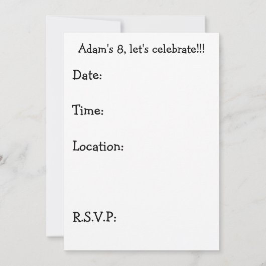 HANDzYMANS-RollerbladerEinladung Einladung (Rückseite)