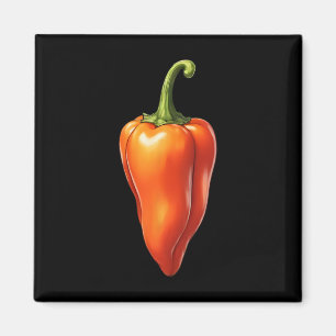 Hanero Chili Pepper Matching Halloween Kostüm Bir Magnet