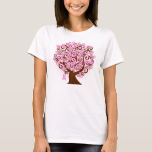 Hanes Brustkrebsbaum der Hoffnung T-Shirt