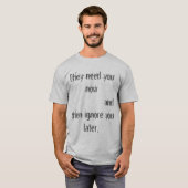 Hanes-Kurzschläfchen-Beefy-t T-Shirt (Vorne ganz)