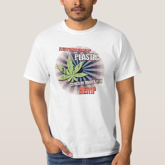 Hanf-Plastik T-Shirt (Vorderseite)