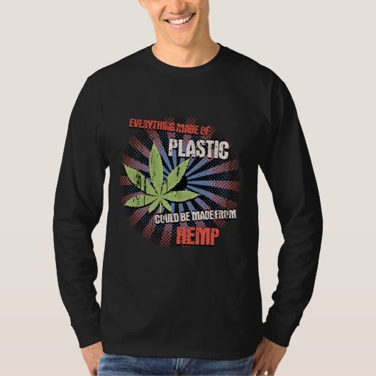 Hanf-Plastik T-Shirt (Vorderseite)