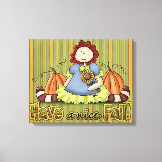 HANFall Wrapped Canvas Leinwanddruck (Vorderseite)