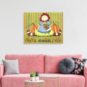 HANFall Wrapped Canvas Leinwanddruck (Insitu (Wohnzimmer))