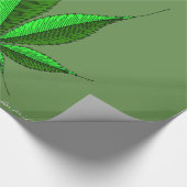 Hanfblatt 14 geschenkpapier (Ecke)