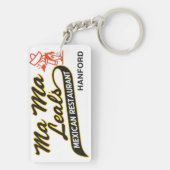 HANFORD, CALIFORNIA - MA MA LEAL'S. SCHLÜSSELANHÄNGER (Rückseite)