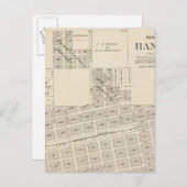 Hanford, Tulare Landkreis Postkarte (Vorne/Hinten)