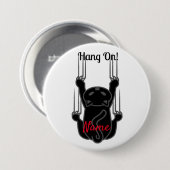 Hang auf Black Cat Thunder_Cove Button (Vorne & Hinten)