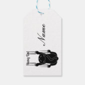 Hang auf Black Cat Thunder_Cove Geschenkanhänger (Rückseite)