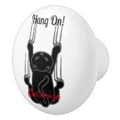 Hang auf Black Cat Thunder_Cove  Keramikknauf (Rechts)