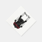 Hang auf Black Cat Thunder_Cove Serviette (Ecke)