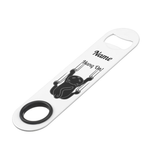 Hang auf Black Cat Thunder_Cove Speed Flaschenöffner (Vorderseite Schrägansicht)