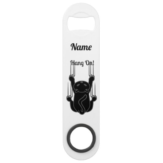 Hang auf Black Cat Thunder_Cove Speed Flaschenöffner (Vorderseite)