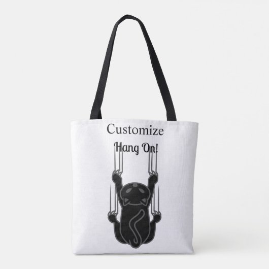 Hang auf Black Cat Thunder_Cove Tasche (Rückseite)