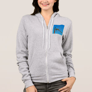 Hang auf die künstlerische Libelle gegen Cerulean Hoodie