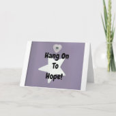 Hang auf Hoffnung! Karte (Vorderseite)