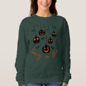 Hang da Coolen Halloween-Design Sweatshirt (Vorderseite)