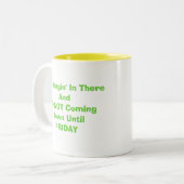 Hang da drin zweifarbige tasse (Vorderseite Links)