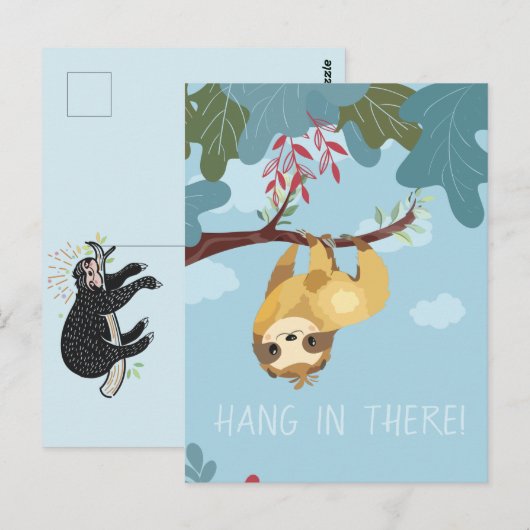 Hang da rein postkarte (Vorne/Hinten)