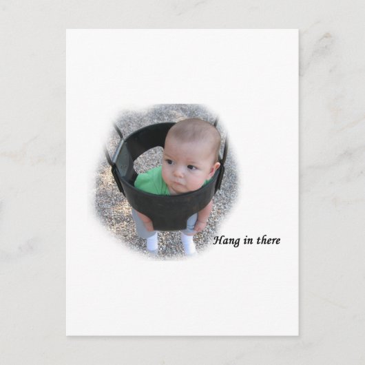 Hang da rein postkarte (Vorderseite)