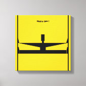 Hang da rein! von Michele Moses Leinwanddruck (Vorderseite)