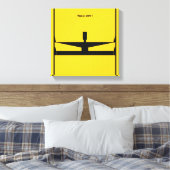 Hang da rein! von Michele Moses Leinwanddruck (Insitu (Schlafzimmer))