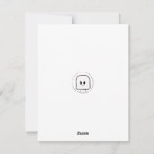 Hang dich mit feiertagskarte (Rückseite)