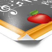 Hang es auf, drehe die Melodien auf Fotodruck (Ecke)