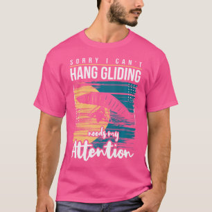 Hang-Gleiten Achtung - Die Lustigsten Sprüche Zita T-Shirt