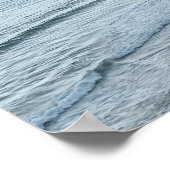 Hang Glider Silhouette Ocean Sunset Beach Coastal Poster (Ecke)