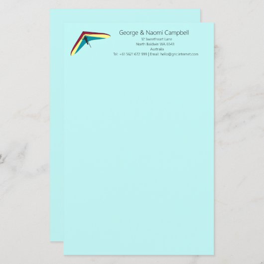 Hang Gliding (Vorne/Hinten)