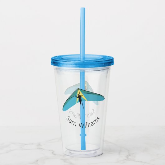 Hang Gliding Acryltrinkbecher (Vorderseite)