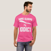 Hang Gliding Addict Hang Glider Hang Gliding T-Shirt (Vorne ganz)