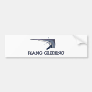 Hang Gliding Autoaufkleber