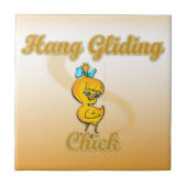 Hang Gliding Chick Fliese (Vorderseite)