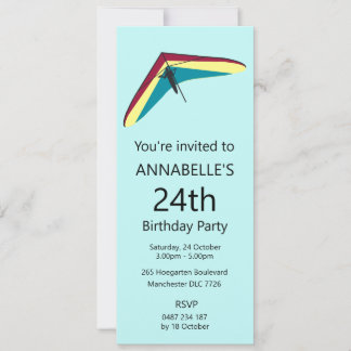 Hang Gliding Einladung