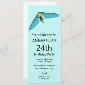 Hang Gliding Einladung (Vorne/Hinten)