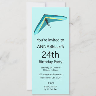 Hang Gliding Einladung