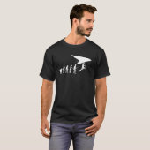 Hang Gliding Evolution für Hang Glider T-Shirt (Vorne ganz)