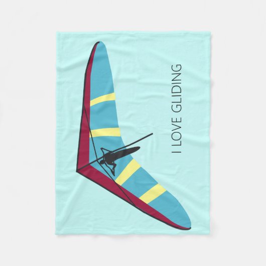Hang Gliding Fleecedecke (Vorderseite)
